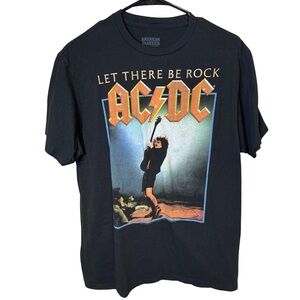 AC/DC Black Graphic T-Shirt